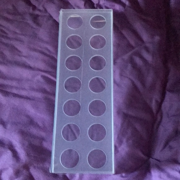 New Acrylic Lexan plexi glass clear display case with round holes 14 round - Picture 3 of 6